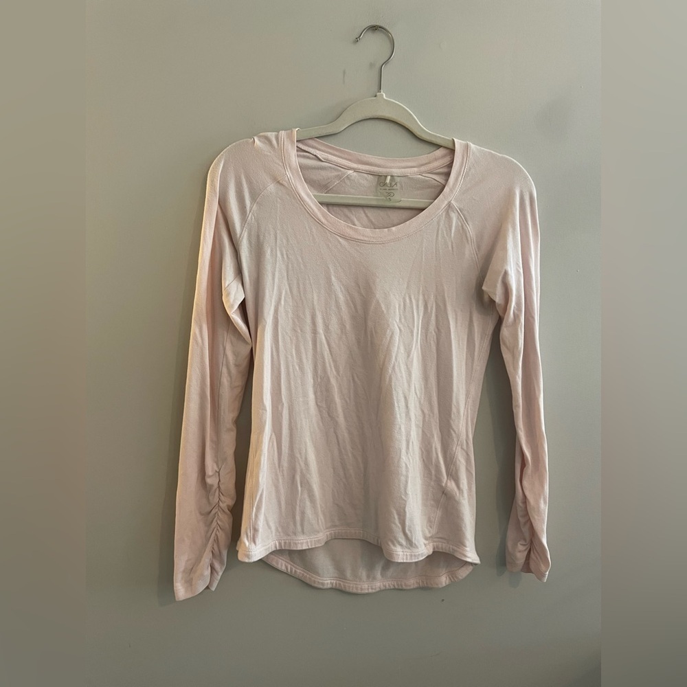 Calia by Carrie Underwood Light Pink Long Sleeve Shirt